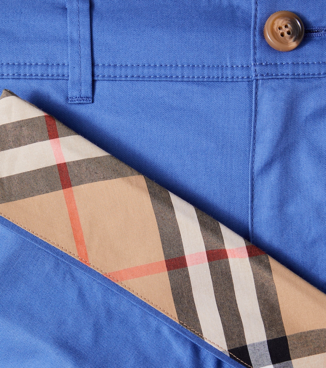 Burberry Check棉质短裤 | Burberry Kids