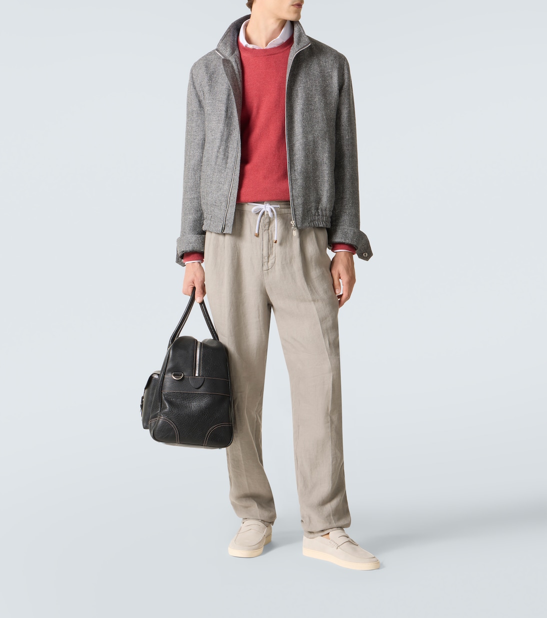 Suede slip-on sneakers | Brunello Cucinelli