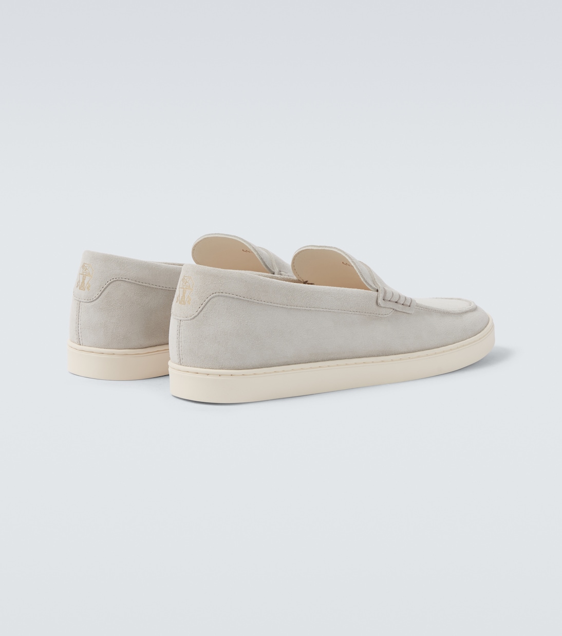 Suede slip-on sneakers | Brunello Cucinelli