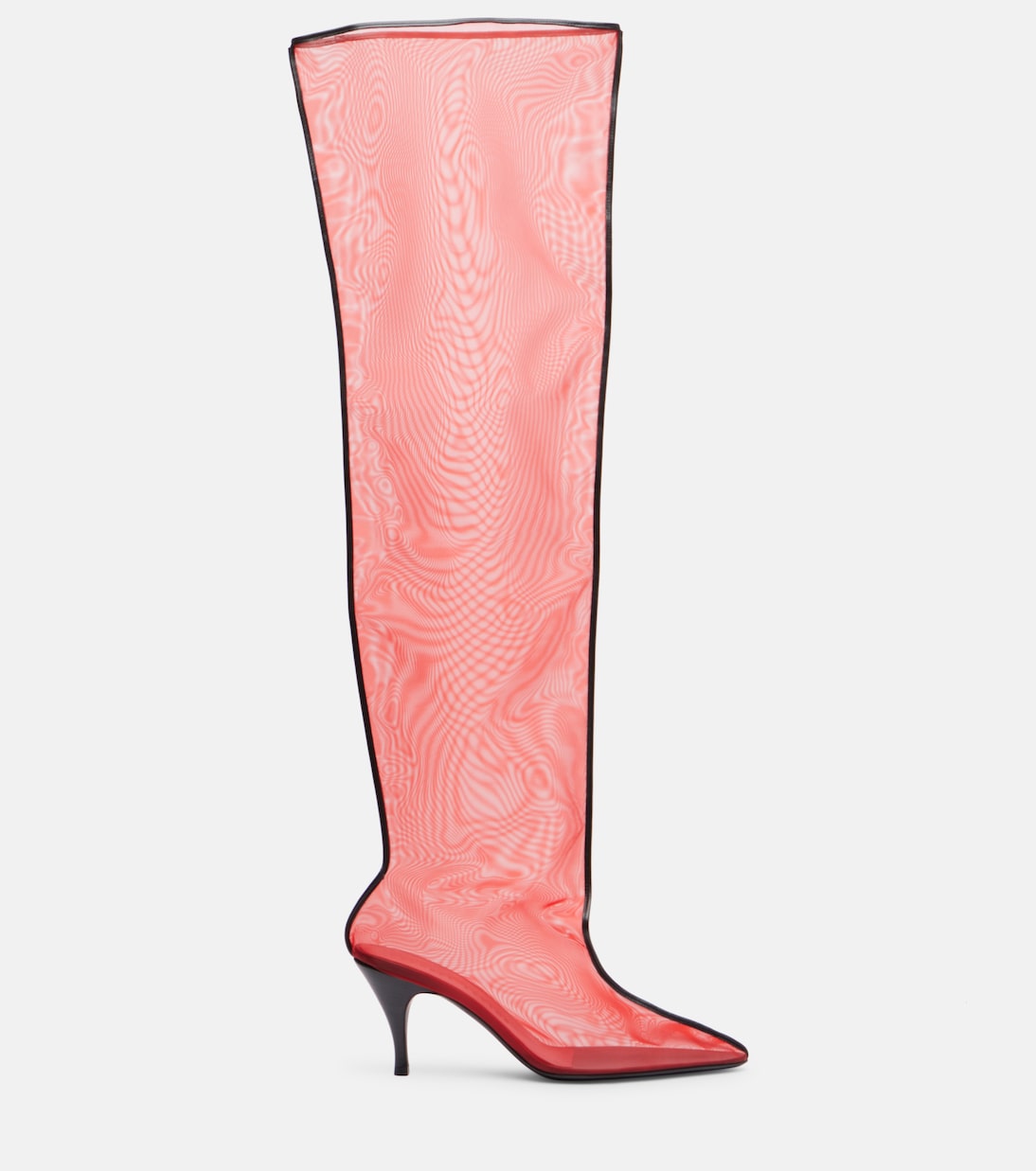 Drawing A Blank 85 mesh knee-high boots | Herbert Levine