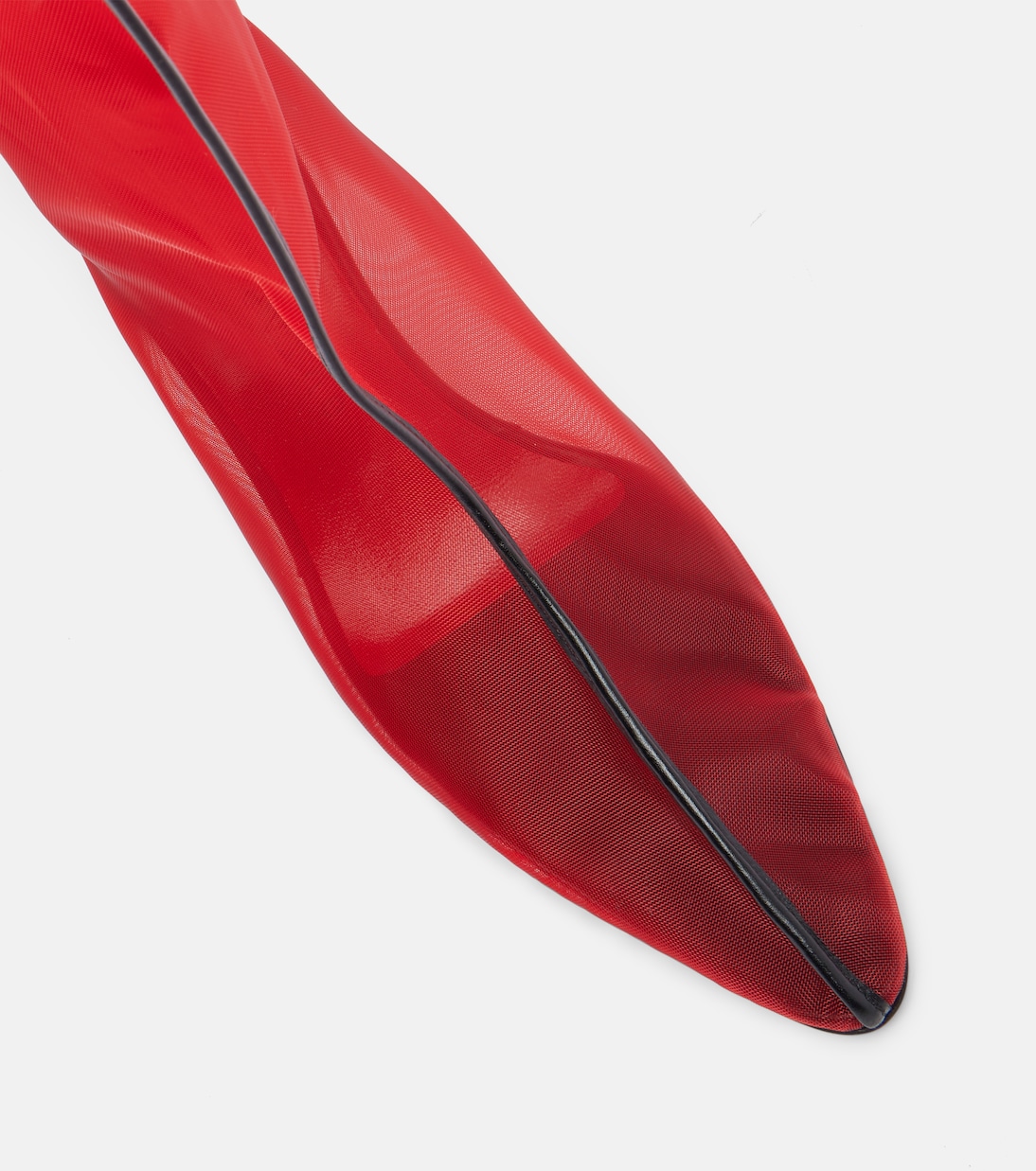 Drawing A Blank 85 mesh knee-high boots | Herbert Levine