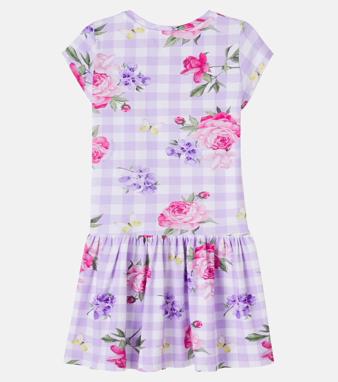 Vestido de jersey en mezcla de algodón | Monnalisa