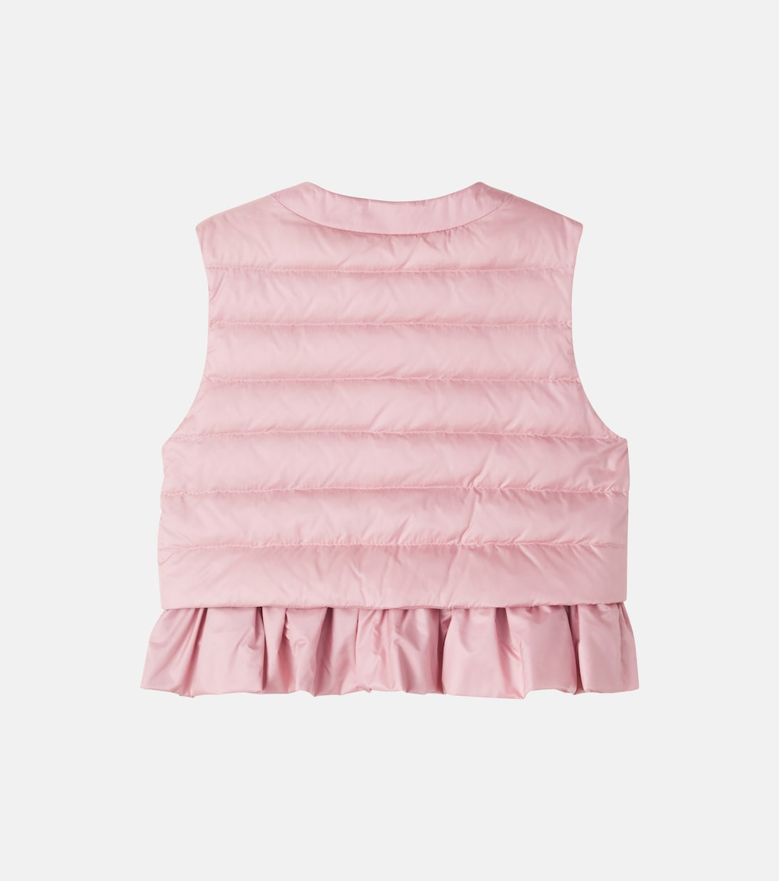 Latife ruffled down vest | Moncler Enfant