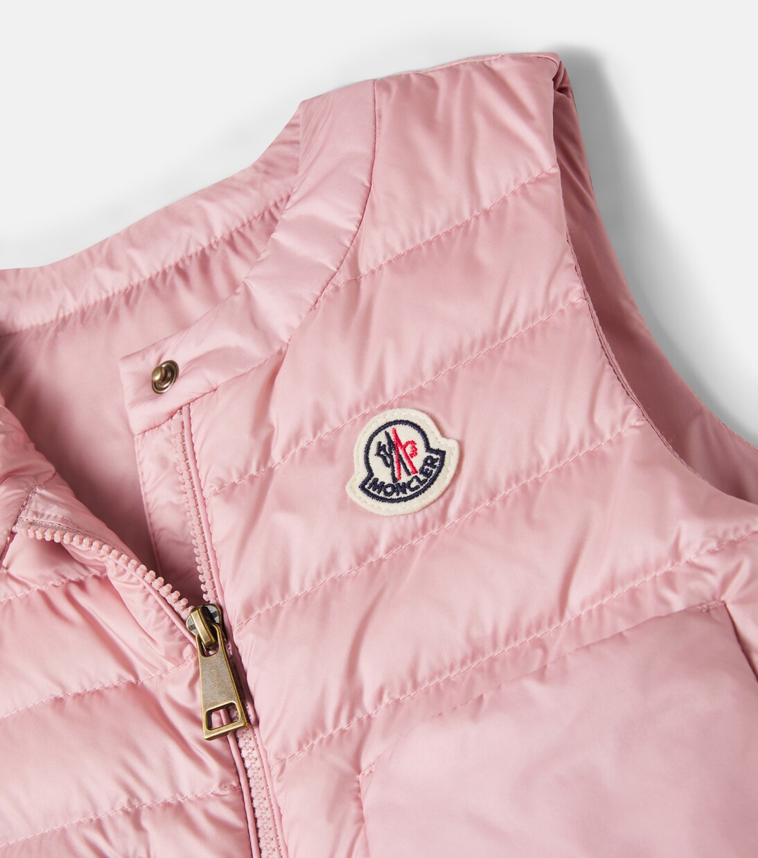 Latife ruffled down vest | Moncler Enfant