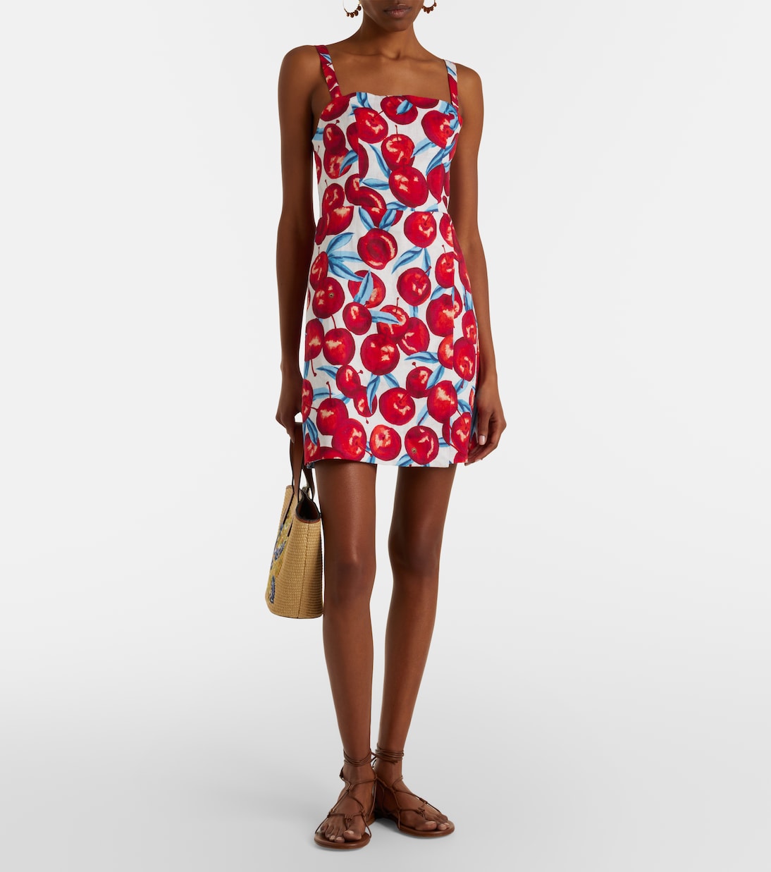 Printed linen minidress | Farm Rio