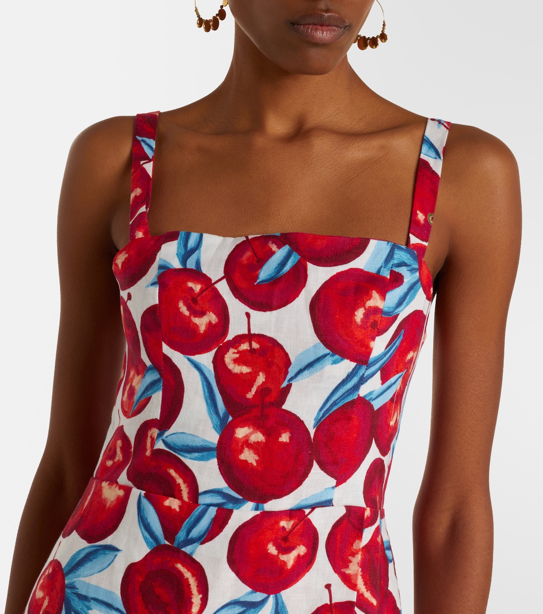 Printed linen minidress | Farm Rio