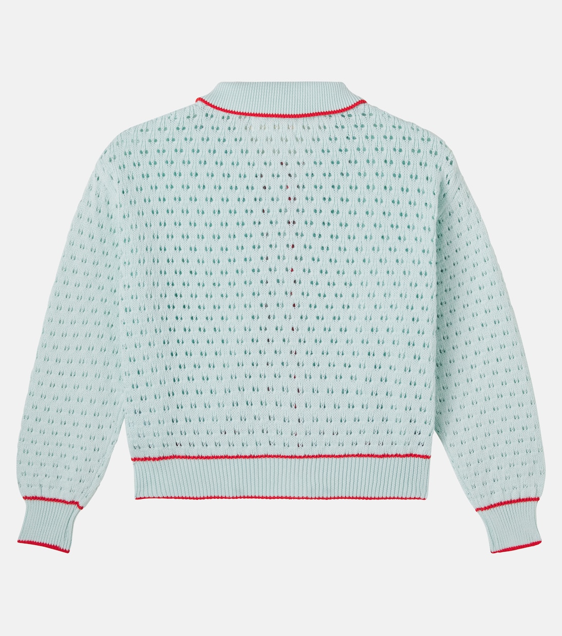 Pointelle cotton cardigan | Bobo Choses