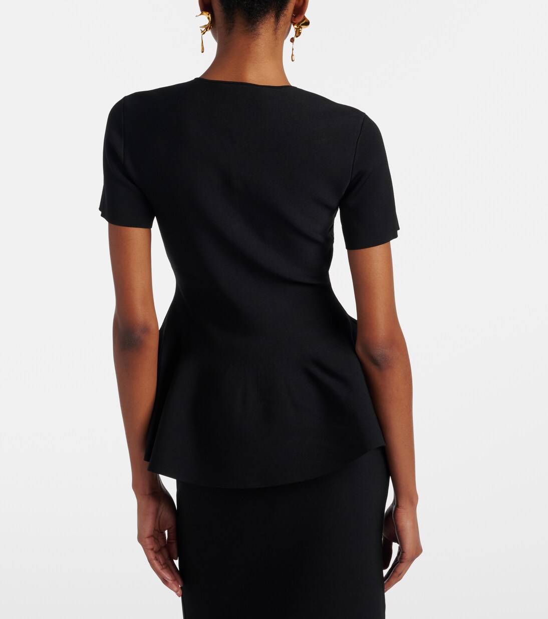 Top adornado con peplum | Roland Mouret