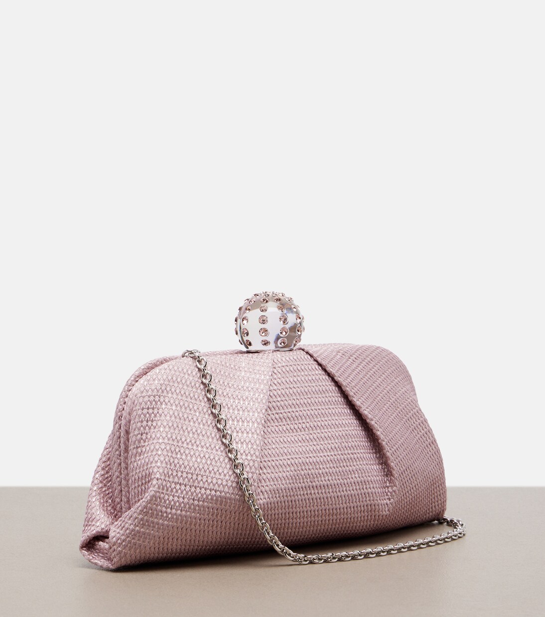 Tequila 임벨리시드 캔버스 클러치 | Aquazzura