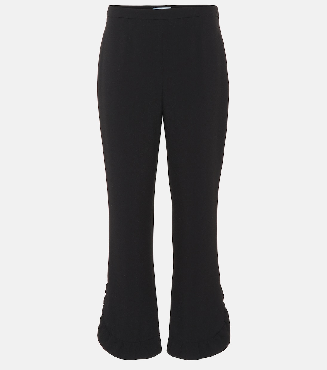 Cropped-Hose aus Crêpe | Prada