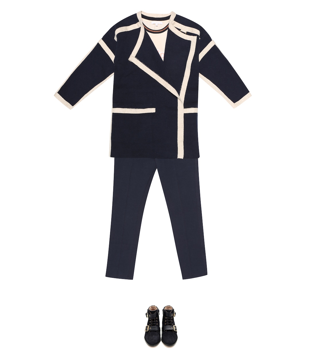 Cotton-blend pants | Chloé Kids