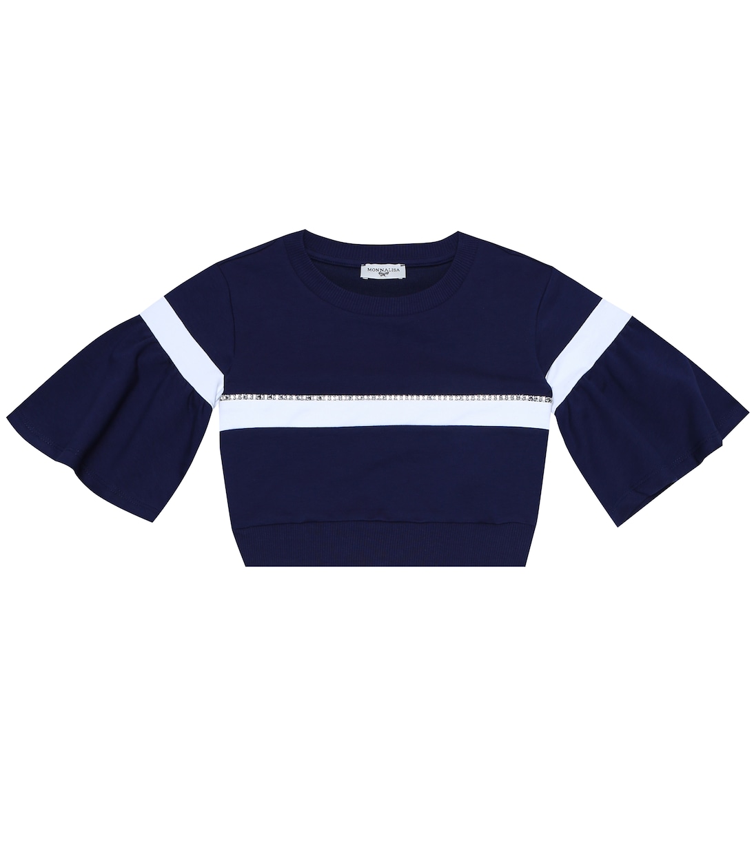 Sudadera de punto fino de algodón | Monnalisa