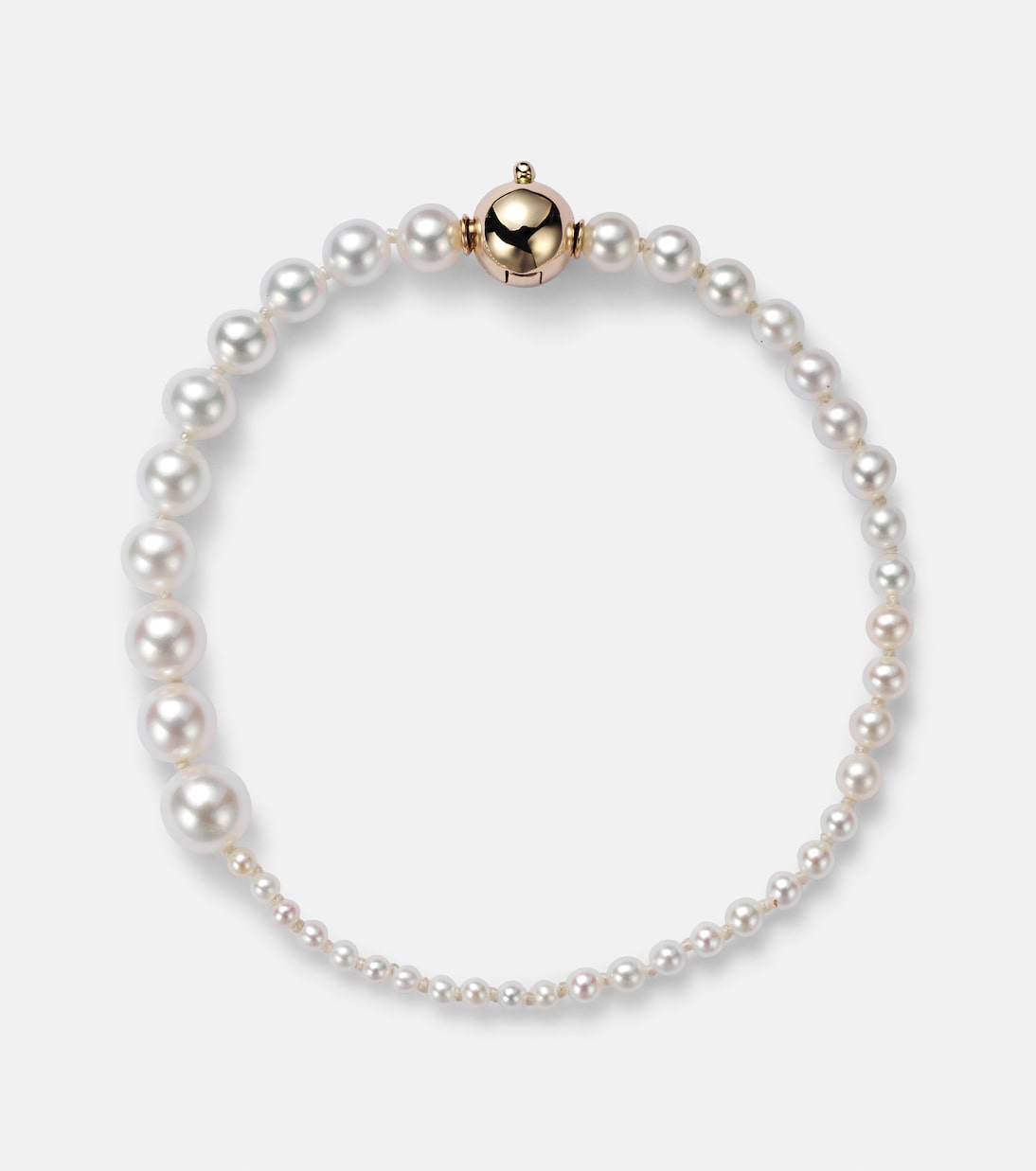 Bracciale in oro 14kt e perla 