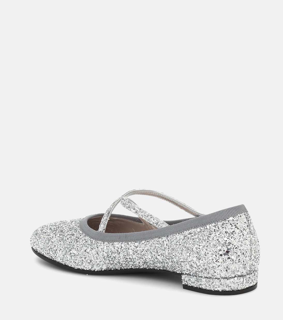 Ballerine con glitter | Miu Miu