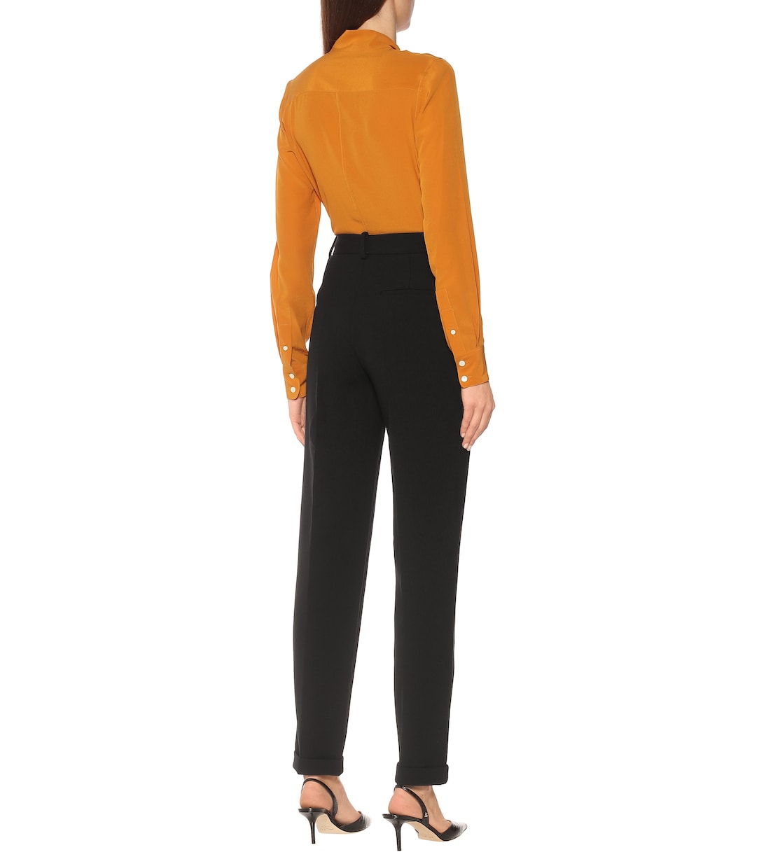 Wool-blend slim pants | Victoria Beckham