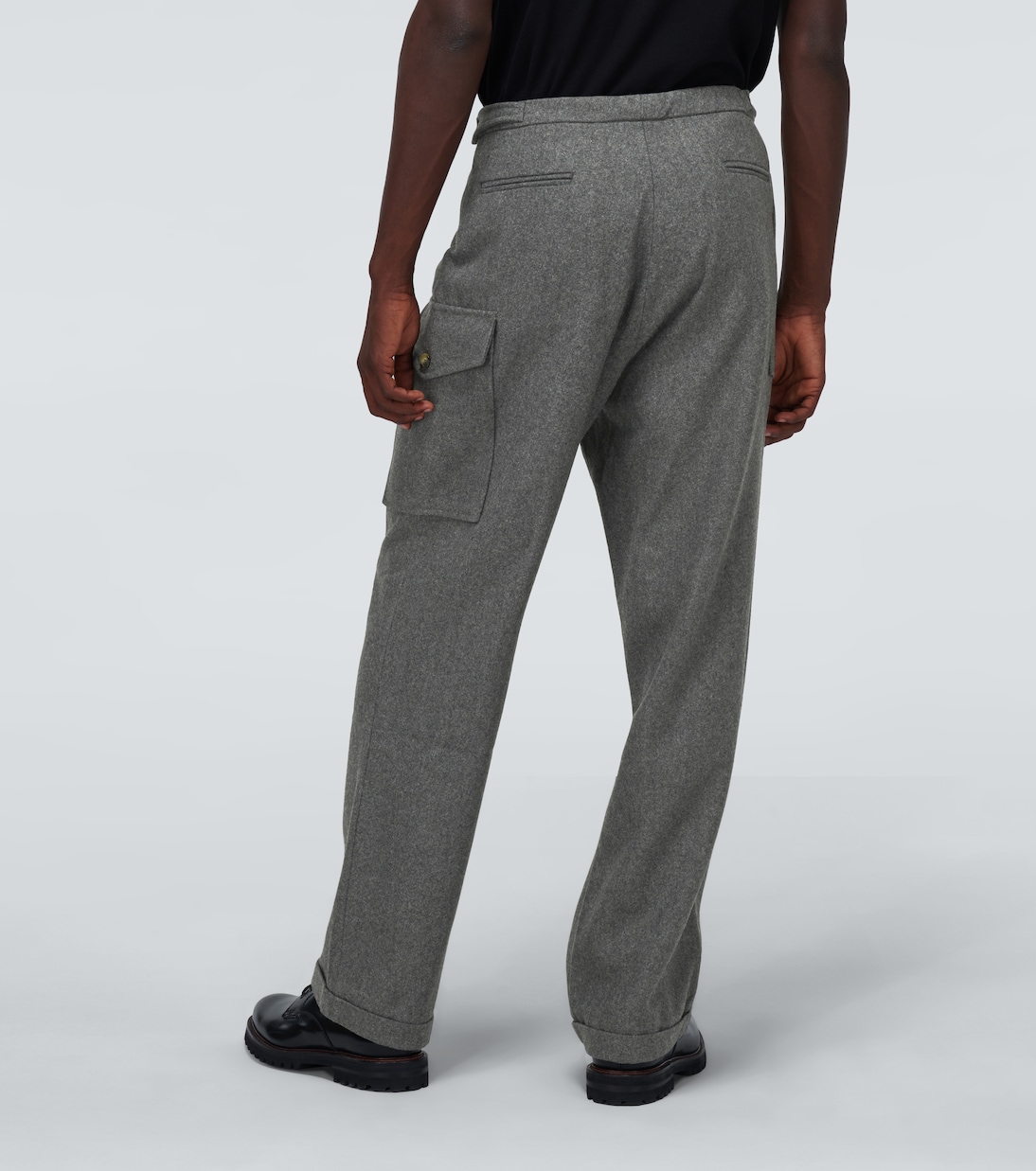 Pleated wool pants | Winnie New York