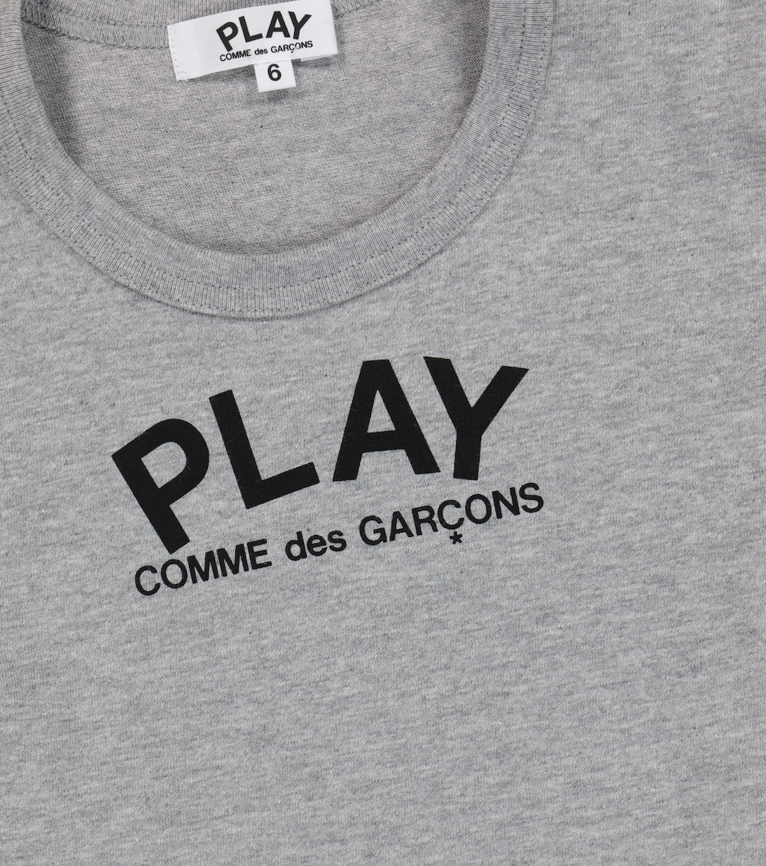 Camiseta Play de algodón con logo | Comme des Garçons Play Kids