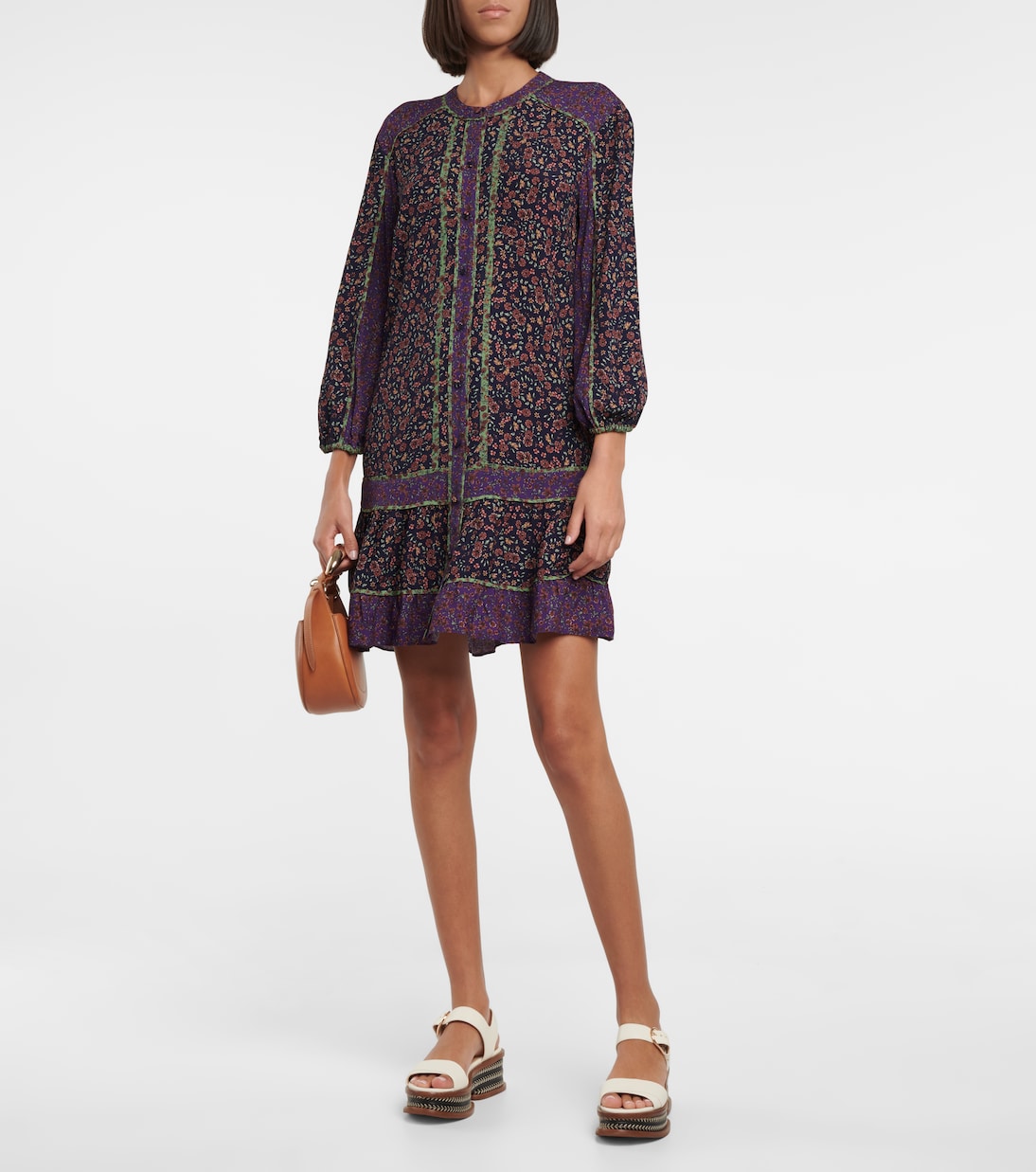 Xanita floral minidress | Veronica Beard