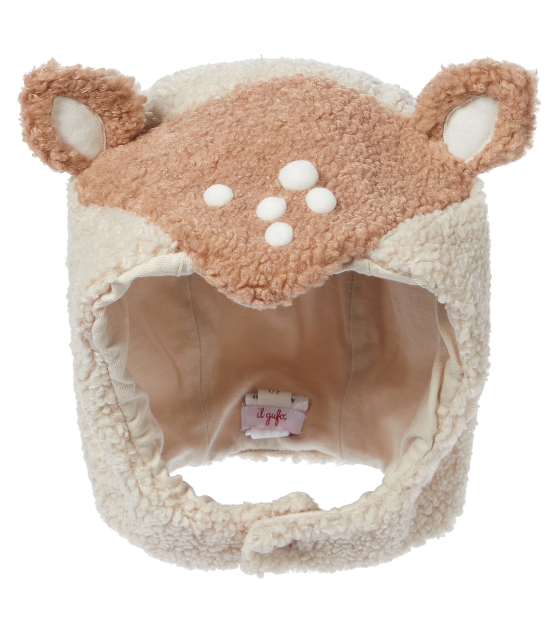 Bebé – gorro de borrego sintético | Il Gufo