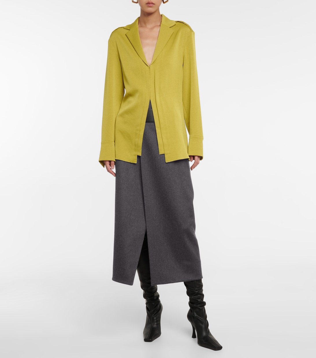Chemise en satin | Proenza Schouler
