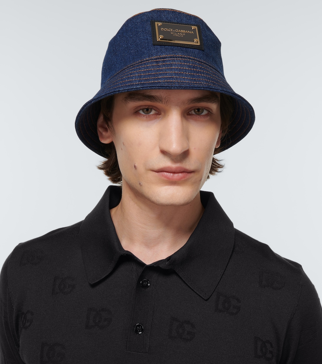 Gorro de pescador de denim | Dolce&Gabbana