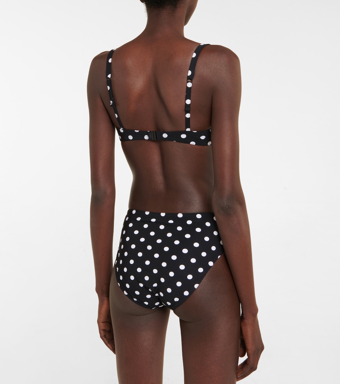 Basics polka-dot bikini top | Karla Colletto