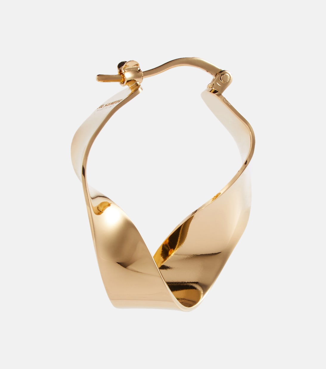 Twisted hoop earrings | Jil Sander