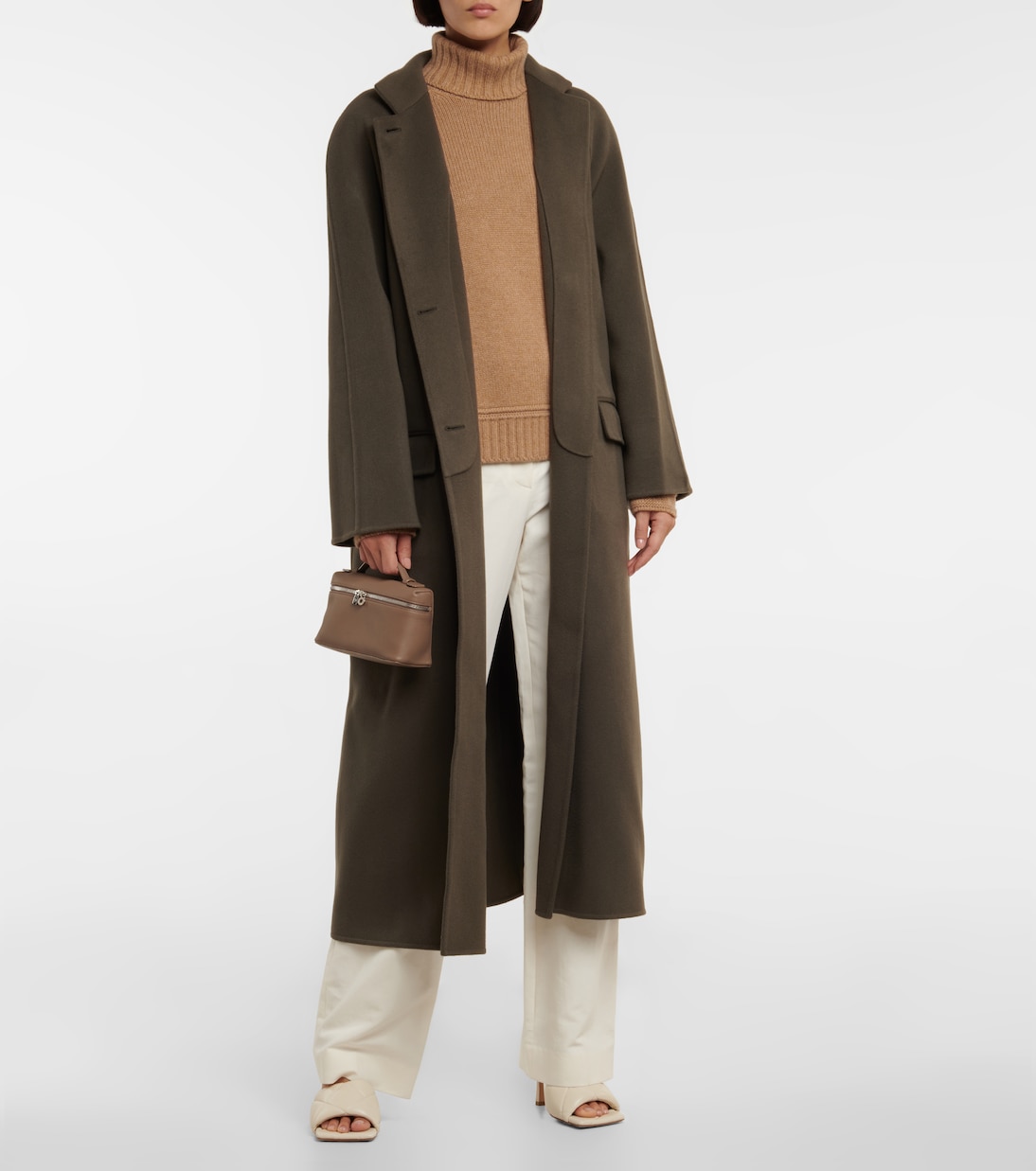 Cappotto in Cashmere Doppia Faccia Loro Piana - Stile Giovanile e Moderno