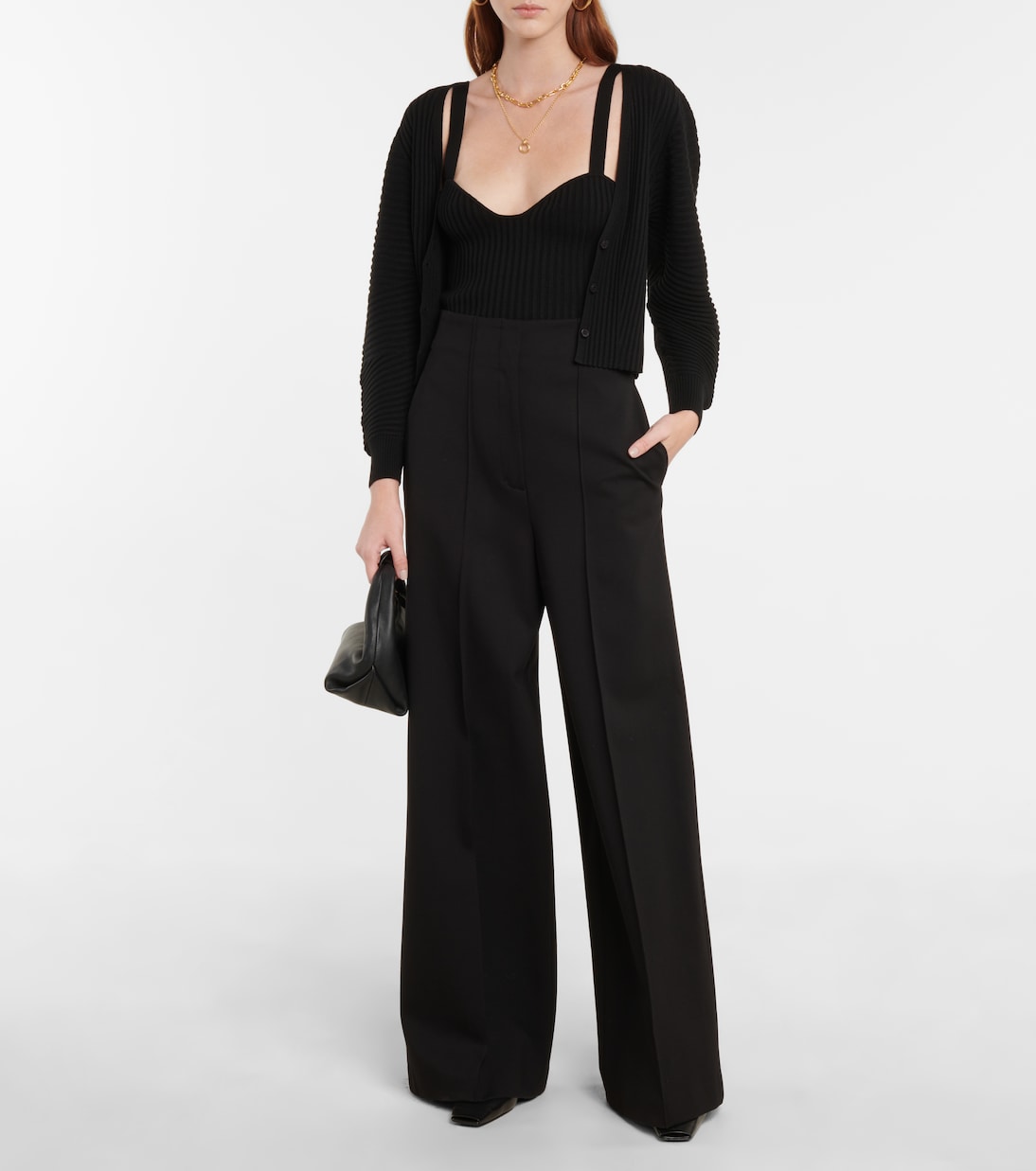 Colorful Ribs wool-blend twinset | Dorothee Schumacher