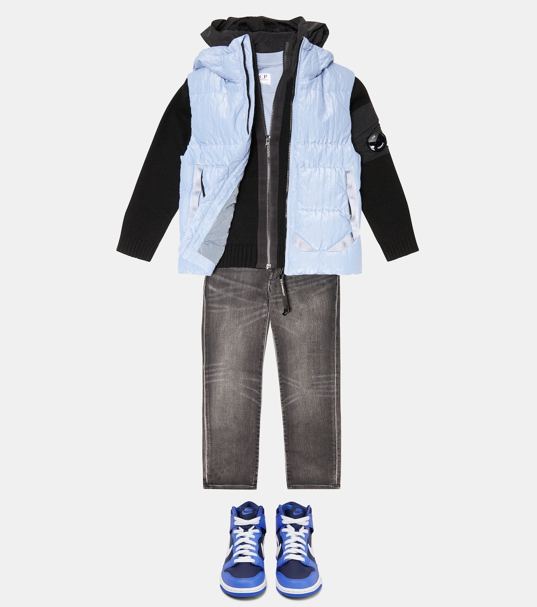 Saint-Peter hooded vest | C.P. Company Kids