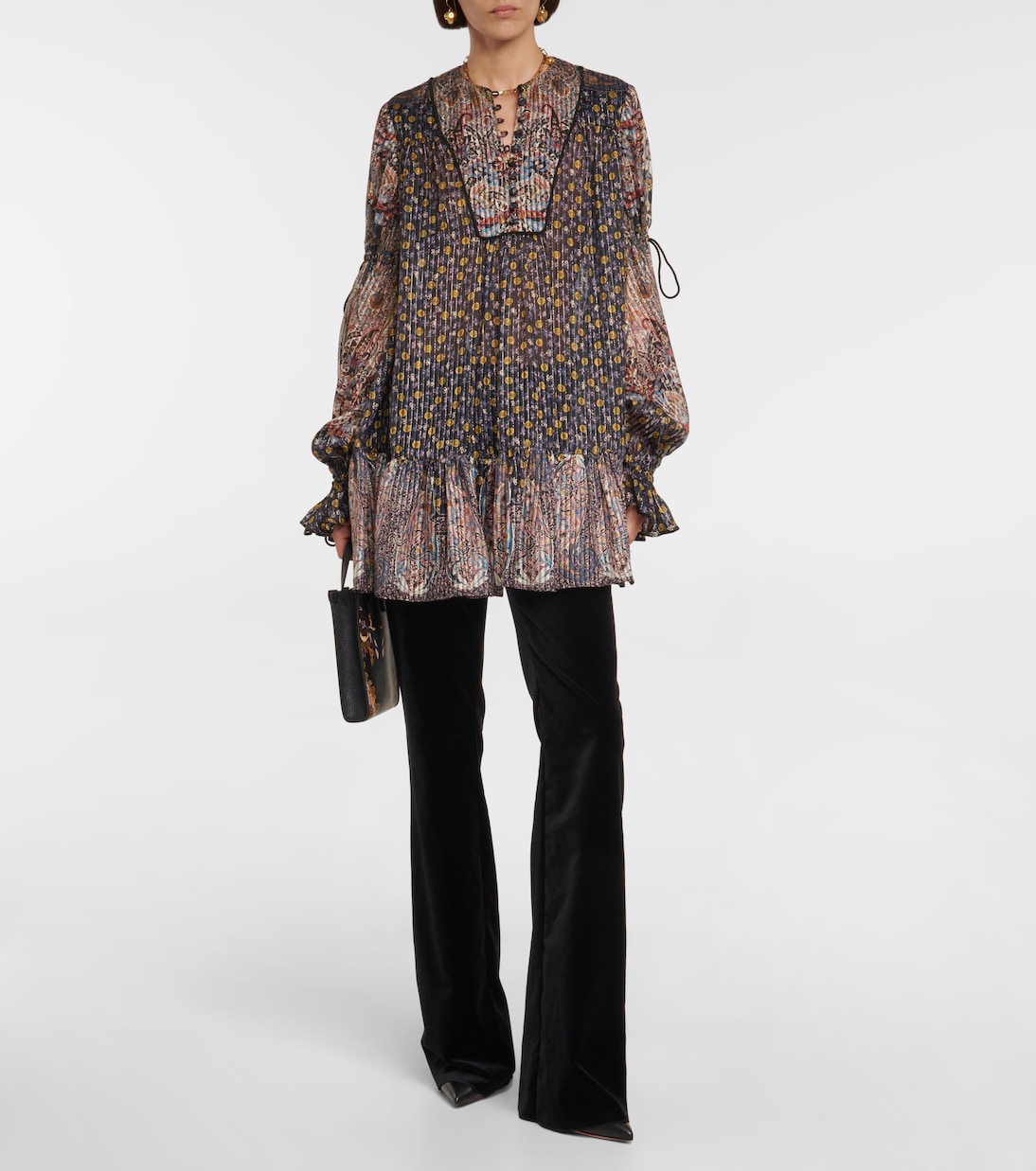 Minikleid aus einem Seidengemisch | Etro