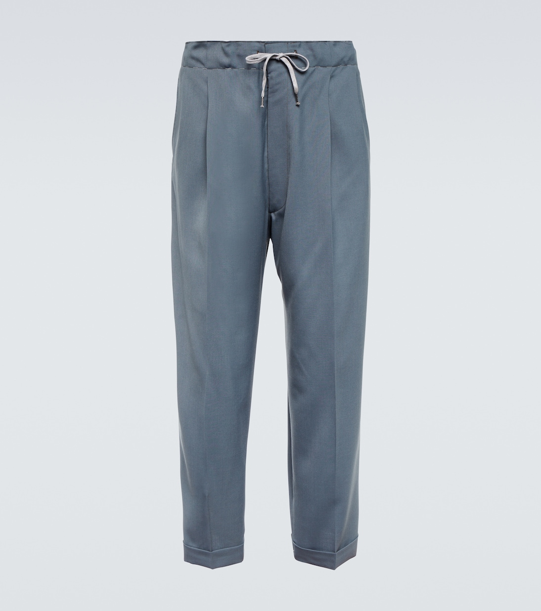 Pantalones rectos con cordón | Maison Margiela