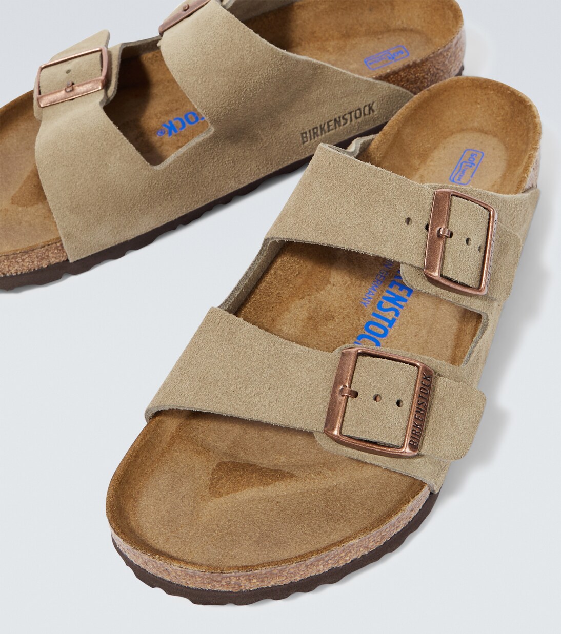 Sandalen Arizona aus Veloursleder | Birkenstock