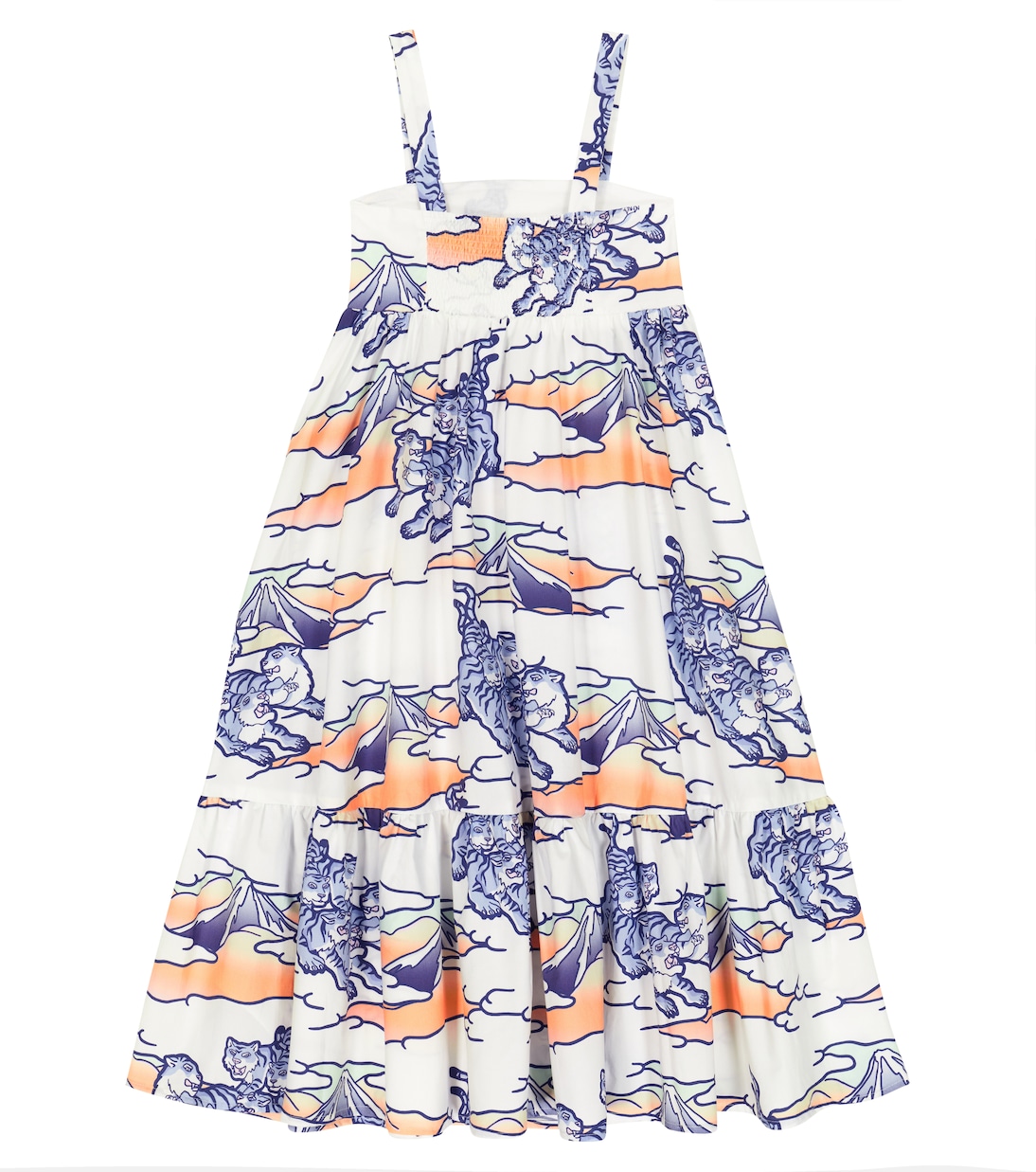 Robe imprimée en coton | Kenzo Kids