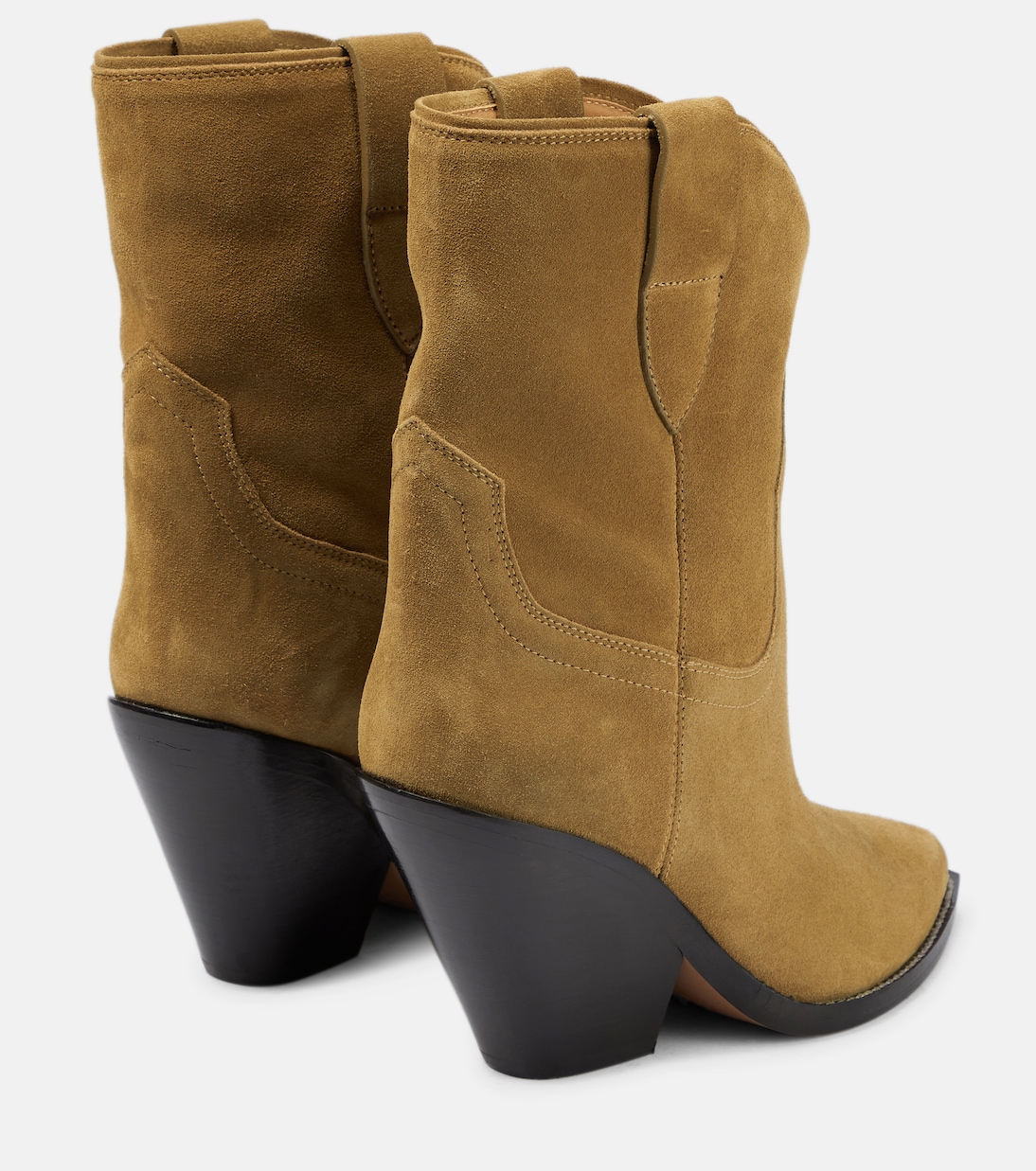 Leyane suede mid-calf cowboy boots | Isabel Marant