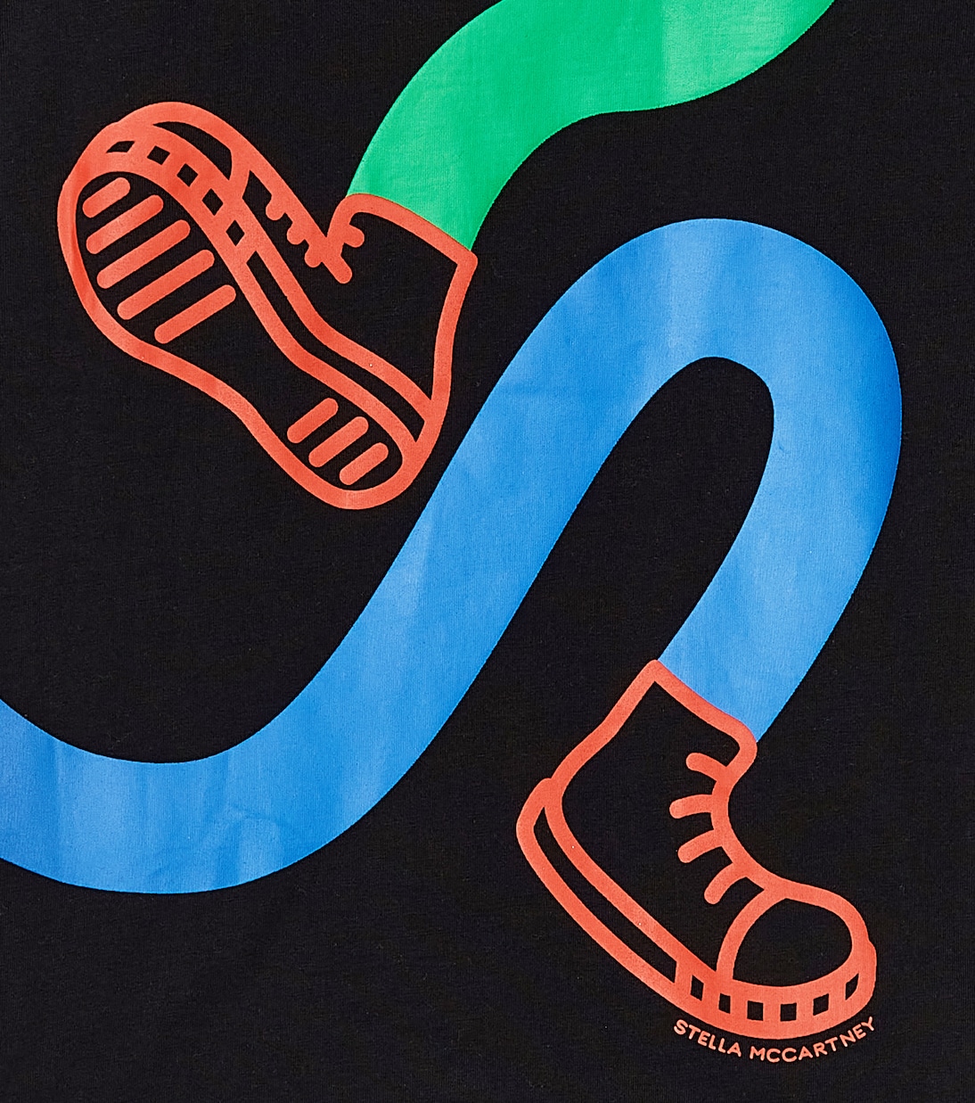 Camiseta en jersey de algodón estampada | Stella McCartney Kids