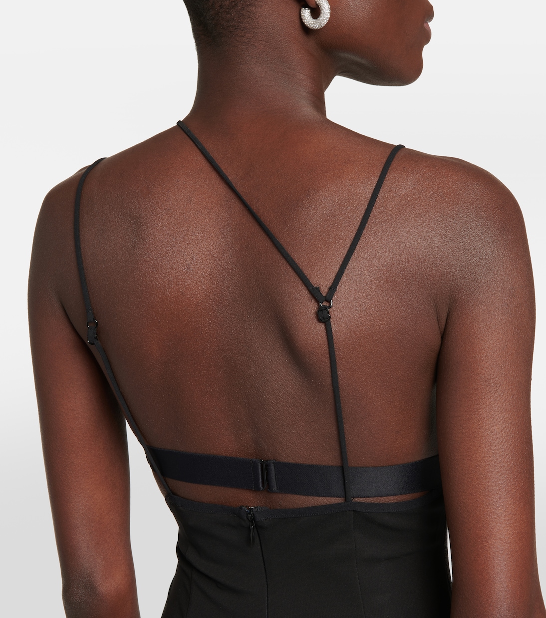 Lace-trimmed minidress | Nensi Dojaka