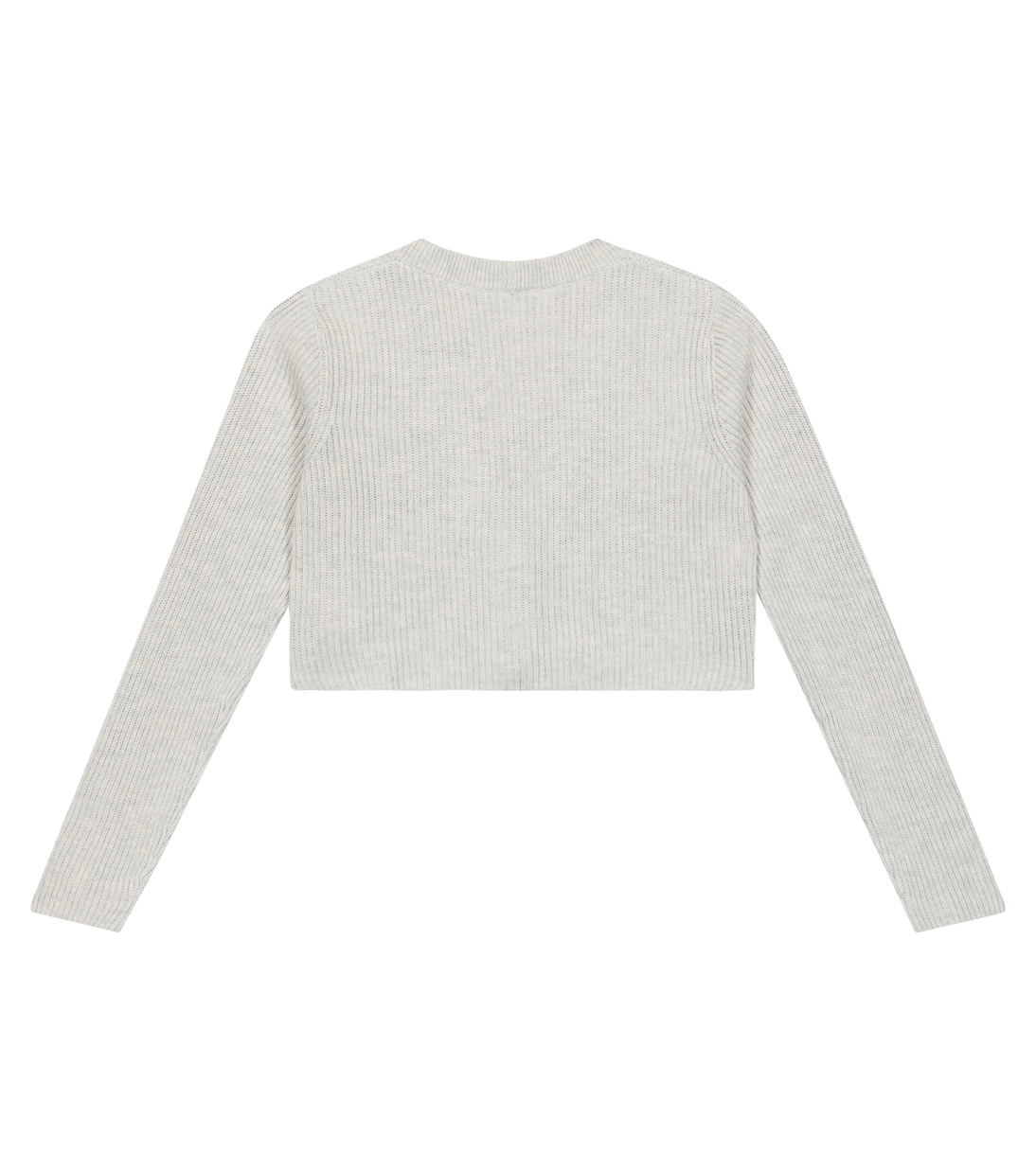 Cardigan raccourci en coton à ornements | Brunello Cucinelli Kids