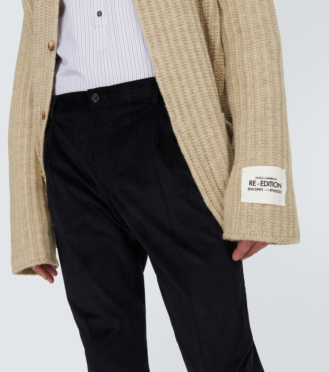 Pantalones slim de algodón | Dolce&Gabbana