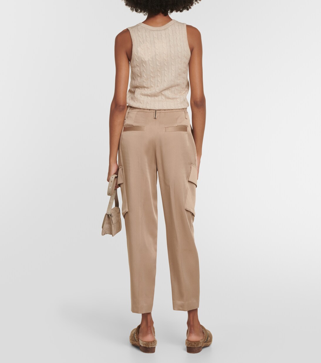 High-Rise-Cargohose | Brunello Cucinelli