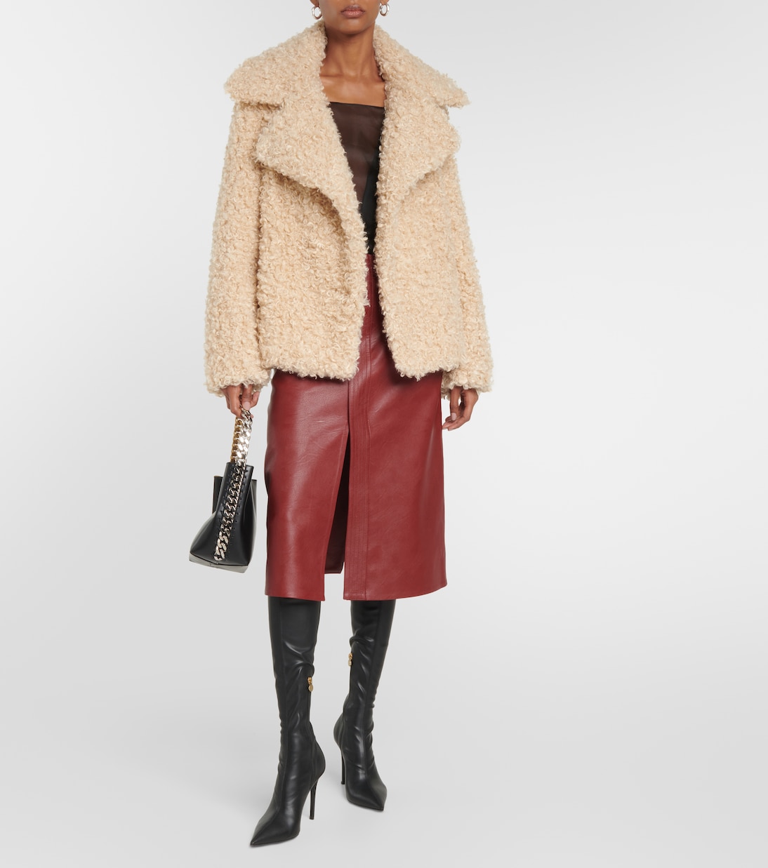 Oversized teddy coat | Stella McCartney