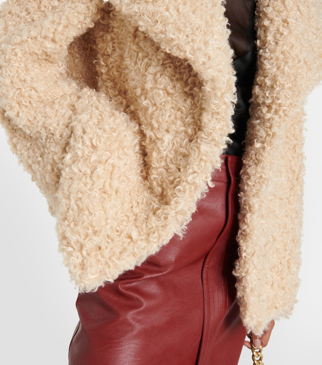 Oversized teddy coat | Stella McCartney
