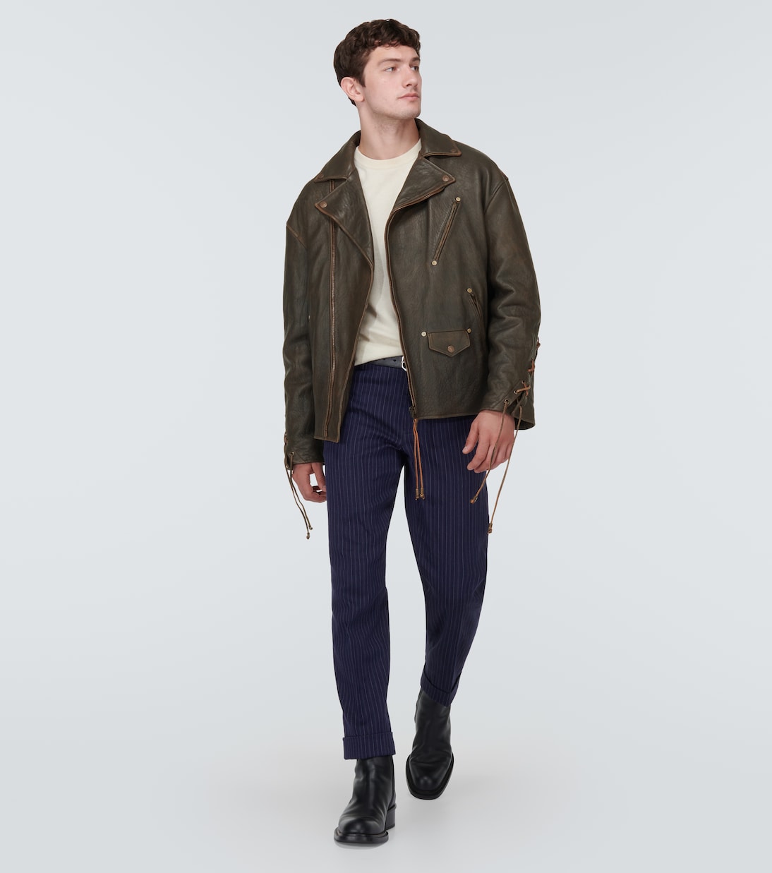 Bikerjacke aus Leder | Acne Studios