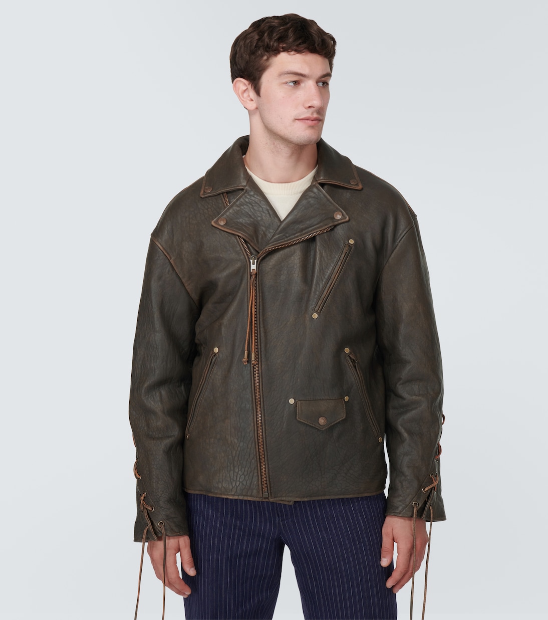 Bikerjacke aus Leder | Acne Studios