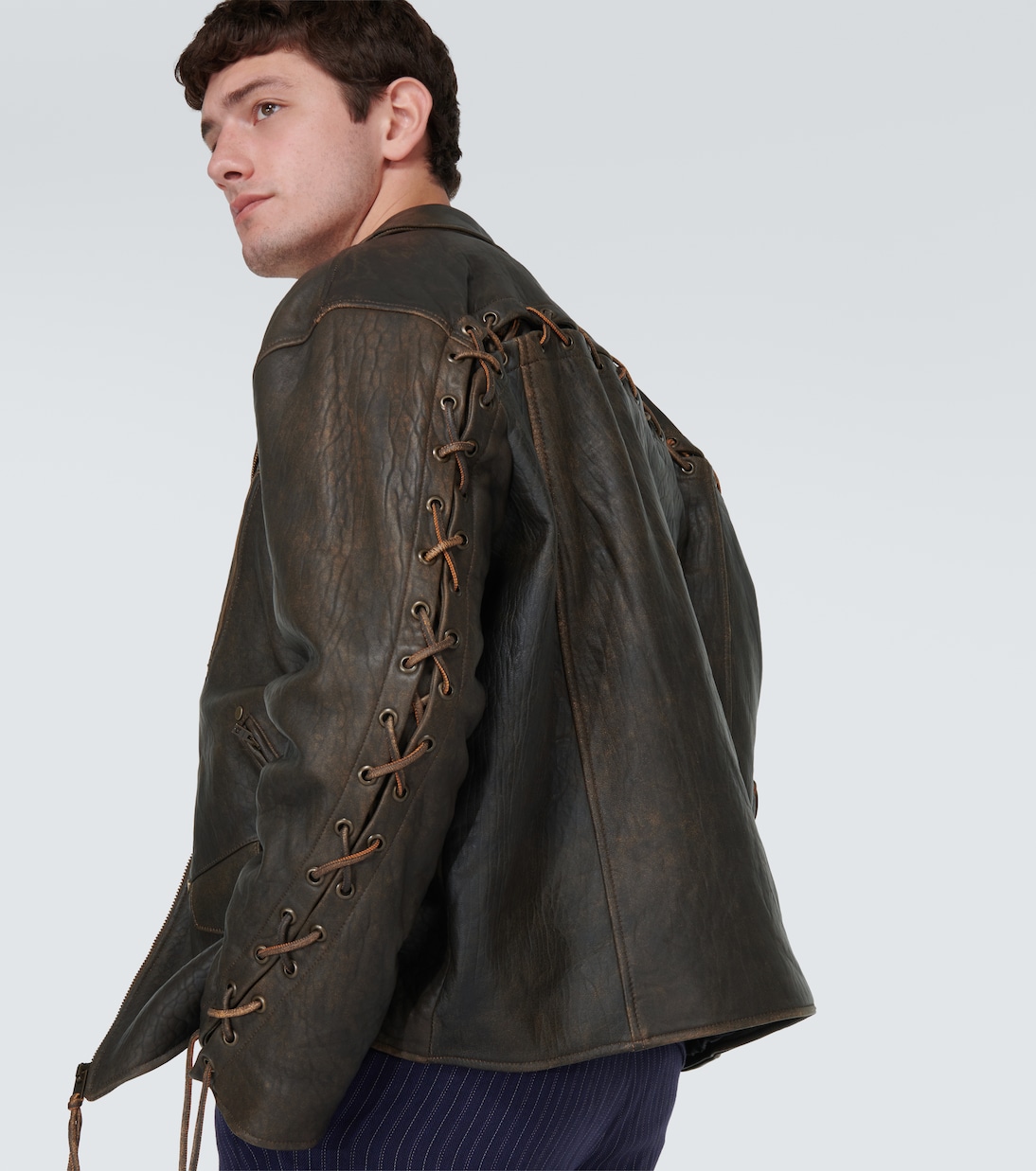 Bikerjacke aus Leder | Acne Studios