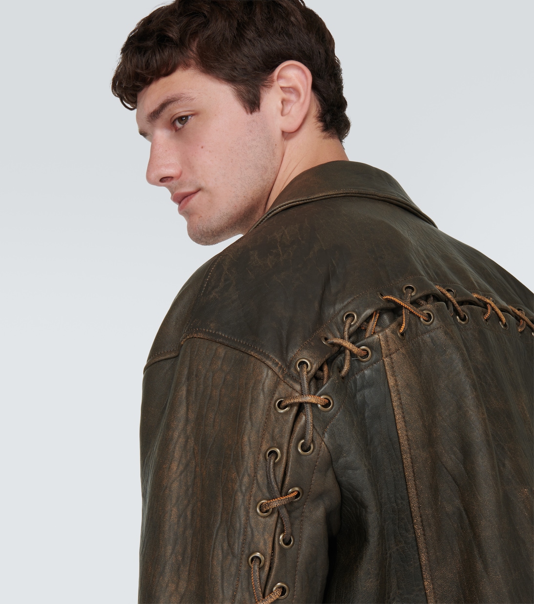 Bikerjacke aus Leder | Acne Studios