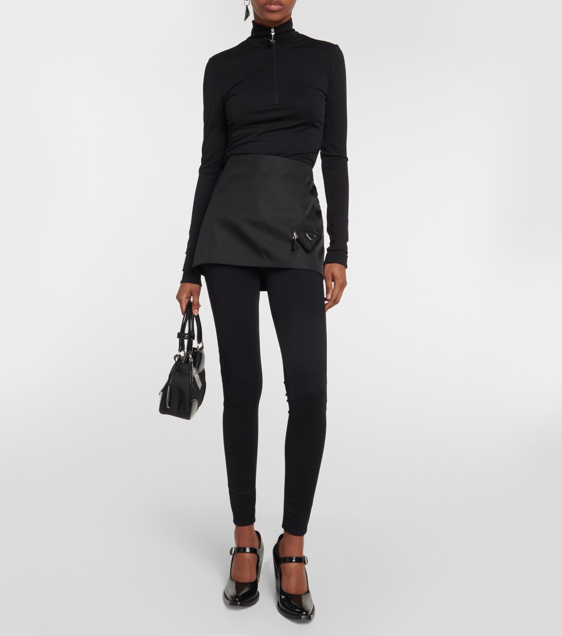 High-Rise Leggings | Prada