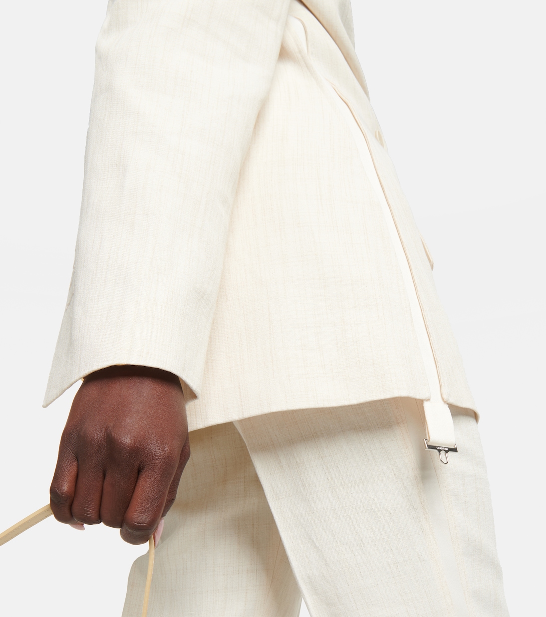 Blazer La Veste Tibau en lin mélangé | Jacquemus