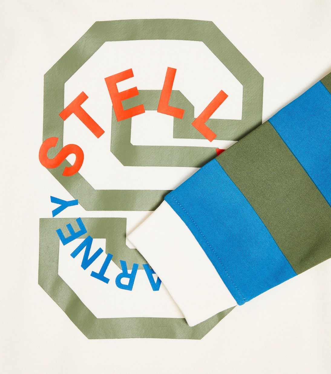 Sudadera con capucha de algodón con logo | Stella McCartney Kids