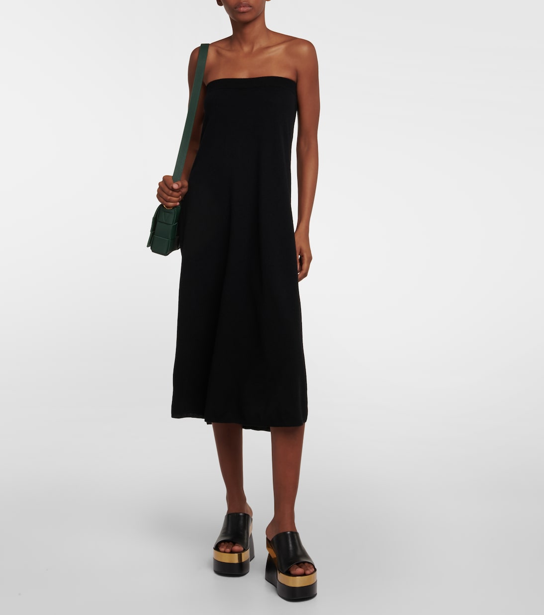 Robe midi Dolly en cachemire | Lisa Yang